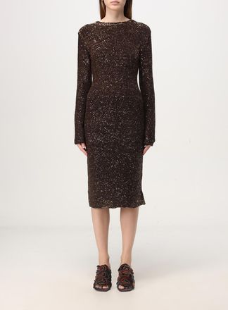 Fabiana Filippi Dress FABIANA FILIPPI Woman color Brown