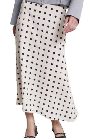 ottod'Ame Viscose Long Skirt in White at Nordstrom, Size 44 It
