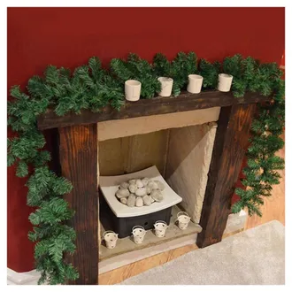 Trade Shop Trade Shop - Ghirlanda Natalizia Albero Di Natale Addobbi Decorazioni Natalizie 200cm