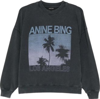 Anine Bing Miles Sweatshirt Palms