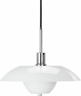 Dyberg Larsen L&aacute;mpara Colgante Dyberg Larsen Bergen Opal Cromo 32 Cm