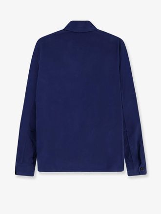 Aspesi Lived Fabric Cotton Shirt - Navy