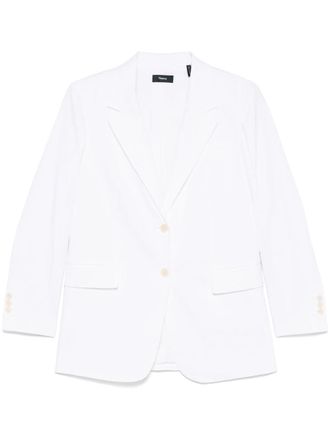 Theory Os St Blazer. White C