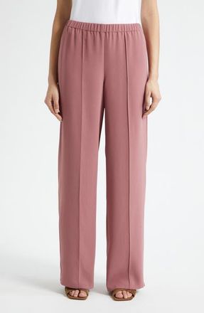 Vince Mid-Rise Wide Leg Pants in Rose Jam at Nordstrom, Size Xx-Small