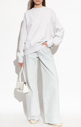 Golden Goose Oversize Sweatshirt, Womens, Grey