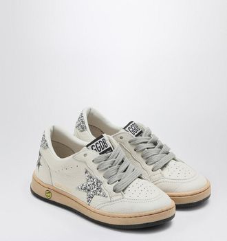 Golden Goose Ball Star White/Silver Trainer