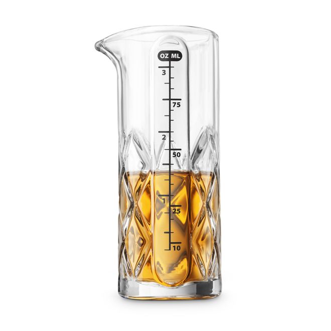 Final Touch Yarai Double Jigger Glass Cocktail Mixing Jug Heavy Duty Messbecher Thick Walled Glass - 3.4oz / 100ml ab 19,00 €