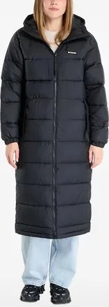 Columbia Cappotto Pike Lake lungo con cappuccio - Nero