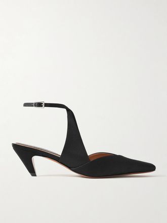 Stella McCartney D&eacute;collet&eacute; In Raso Spur - Nero