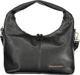 Valentino Nero Poliuretano Handbag - Dames - Handtassen - Zwart - ONE Size - Tassen