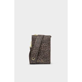 Katie Loxton Avery Slim Crossbody Bag in Leopard at Nordstrom