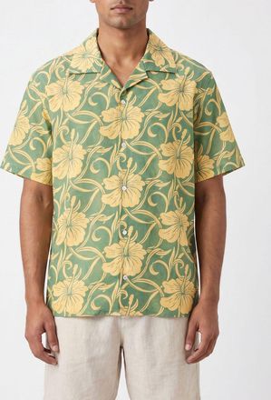 Dr&ocirc;le de Monsieur Dr&ocirc;le de Monsieur Camicia casual in cotone con stampa floreale