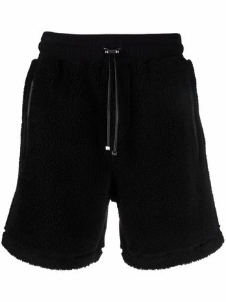 Amiri Fleece trainingsshorts - Zwart