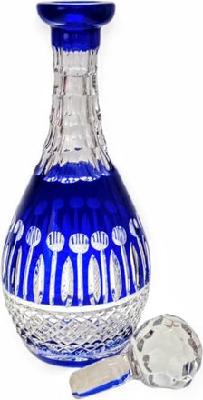 OEM Decanter Da Vino In Cristallo Cobalto Da 700 Ml, Stile Francese