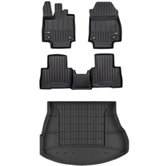 OEM Alfombrillas De Goma 3d Kit Nuevo Lexus Nx 2 Desde 2021