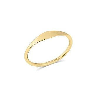 Set & Stones Juliette Signet Ring in Gold at Nordstrom, Size 8