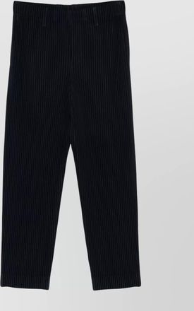 Homme Pliss&eacute; Issey Miyake trousers pleated elasticated waistband