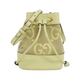 Gucci Borsa a spalla Pre-owned Jumbo GG Canvas - - Pre-owned - Donna - Verde - ONE SIZE