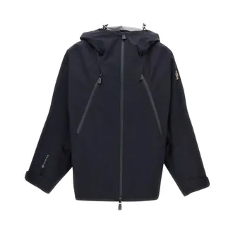Moncler Dames, Jassen, Blauw, Maat: S