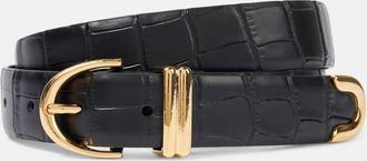 Khaite Cintura Bambi in pelle stampata