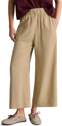 Marc O'Polo Denim Culotte MARC OPOLO DENIM, Damen, Gr. XL, N-Gr, smoke pine, Web, Obermaterial: 100% Lyocell, relaxed fit kn&ouml;chellang, Hosen Culotte, relaxed fit aus LE