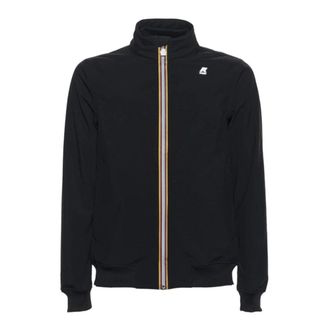 K-Way K-Way, Light Jackets, male, Black, Size: 3XL Black Bomber Jacket