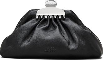 Marc Jacobs The Glam Small Clutch Cross Body Womens Handbags Black, Leather