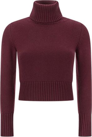 Alpha Studio Jersey de cuello alto - Knitwear - Mujer - Rojo - L