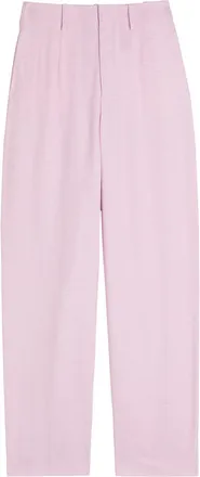 ARMARIUM Temi Slubbed Woven Trousers - Pink - 44 (UK12 / M)