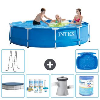 Intex Piscina Con Estructura Redonda - 305x76 Cm - 7-piezas S31487
