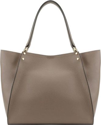 Pourchet Hebdo Tote - Dames - Shoppers - Beige - ONE Size - Leer - Tassen