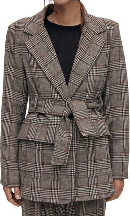 Alohas Mujer, Chaquetas, Marrón, Talla: S