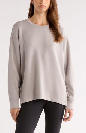 Zella Ultra Soft Tunic in Grey Earl at Nordstrom, Size Xx-Large