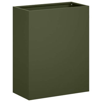 vidaXL Macetero De Jard&iacute;n Verde Oliva 40 X 20 X 40 Cm Vidaxl