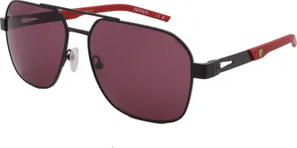 Ferrari Sunglasses FZ5003-101/E-57-16-145 Non-Polarized