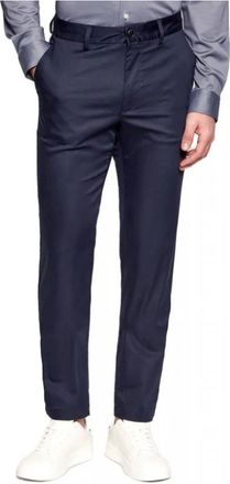 HUGO BOSS P-Kaiton 1 Chino - Heren - Chinos - Blauw - W32 - Katoen - Broeken