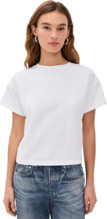 Rag & Bone Womens Kelly Boxy Jersey Tee