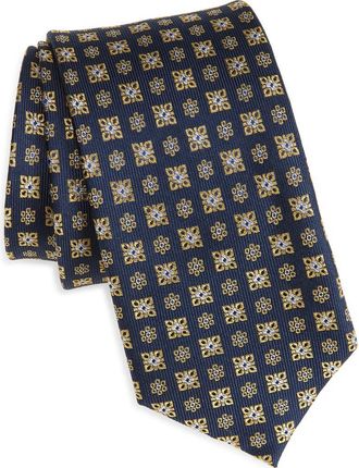 Bonobos Silk Medallion Tie in Navy at Nordstrom Rack