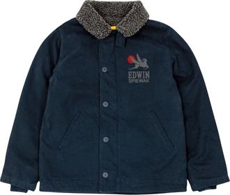 Edwin Giacca Deck - - Jackets - Uomo - Blu - S
