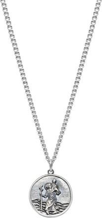 Nialaya Collana con medaglione Prote caratior - Argento