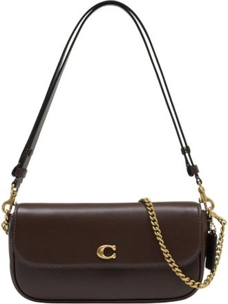 Coach Tassen, Dames, Bruin, ONE Size, Leer, Brook Shoulder Bag