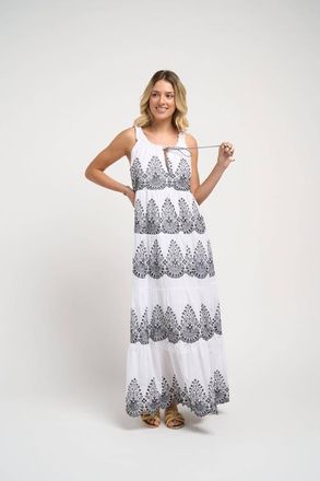 Guadalupe Design Pegasus Dress in Black And White at Nordstrom, Size Medium