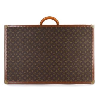 Louis Vuitton Brown Monogram Monogram Handbag Weekend Bag (Pre-Owned)