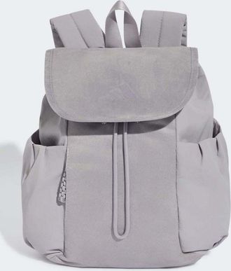 adidas Soft Lux - Zaino con patta grigio glory