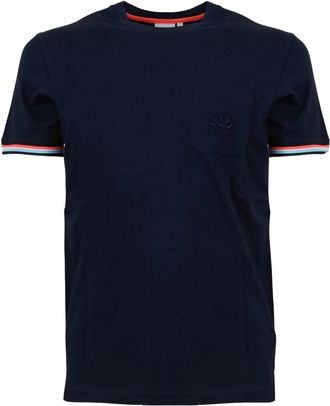 Sundek Finn T-shirt - Heren - T-shirts - Blauw - XL - Katoen - Tops