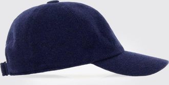 Borsalino Cashmere Baseball Cap with Adjustable Strap