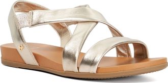 Dune London Ladies LANDIES Flat Sandals Size UK 4 Flat Heel Casual Sandals