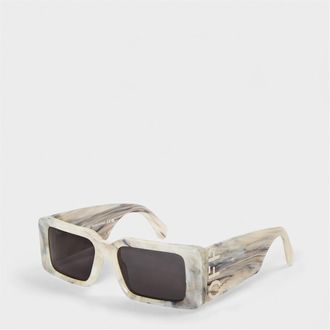 Off-white Womens Accessories Off White Milano Sunglasses in Marble/Grey - One Size