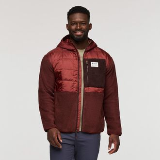 Cotopaxi Trico Hybrid Hooded Jacket - Mens in Rusty And Chestnut at Nordstrom, Size X-Large