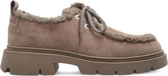 INUIKII Mocabee Curl derby veterschoenen - Bruin